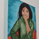 Toile L'amerindienne