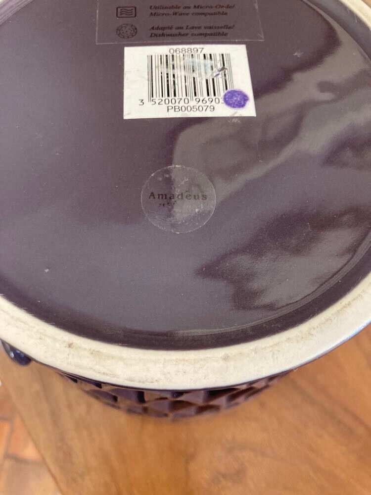 Vase ou seau à champagne violet Amadeus