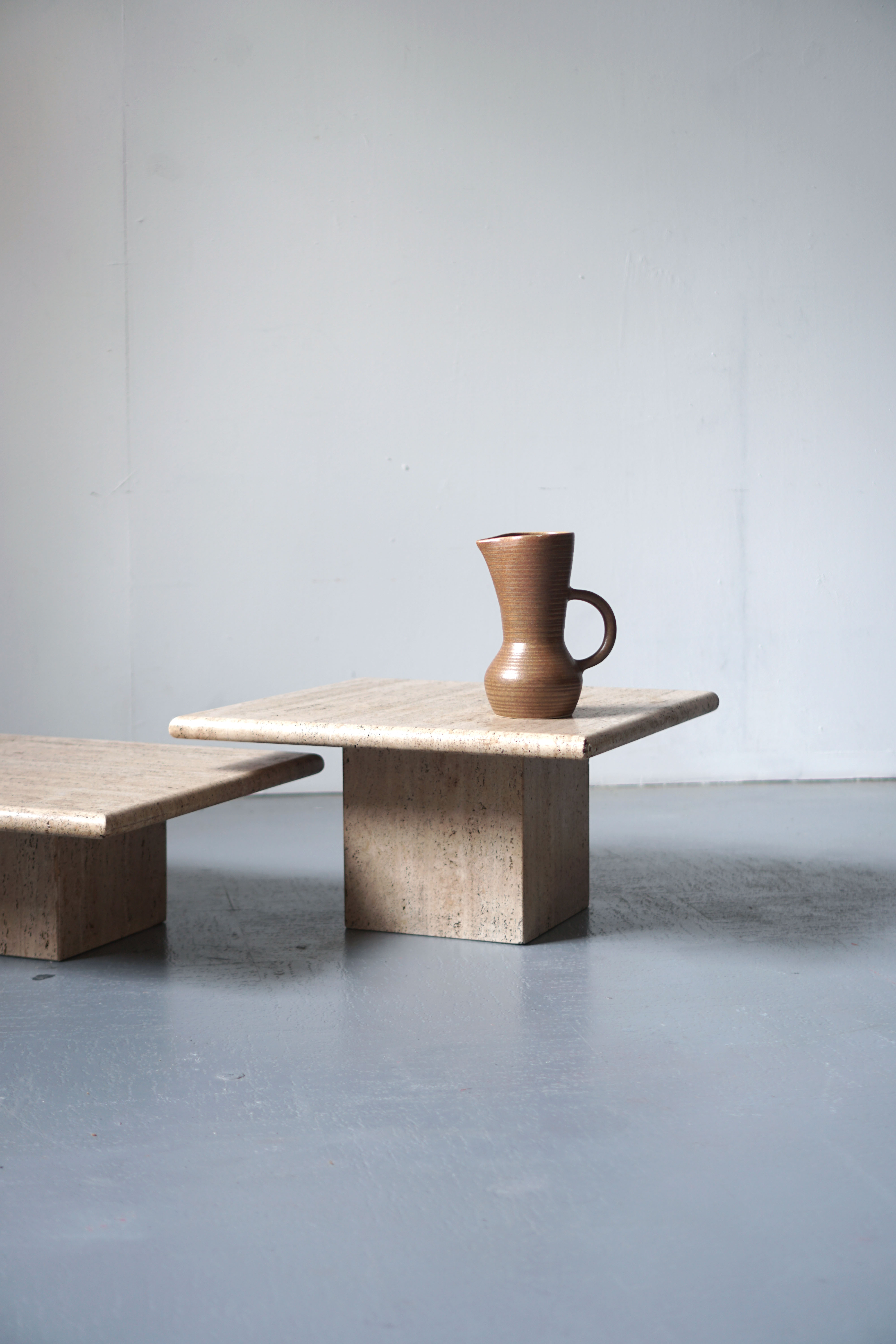 Travertine coffee tables