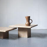 Tables basses travertin