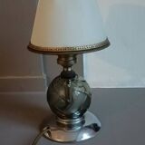 Small crystal lamp, art deco
