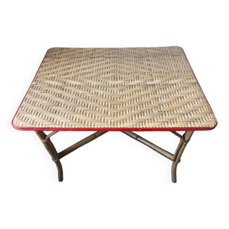 1930s rattan table