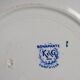 Porcelain plate K-G Lunéville "Bonaparte" 1900