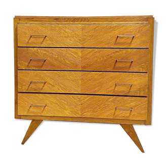 Commode vintage pieds compas