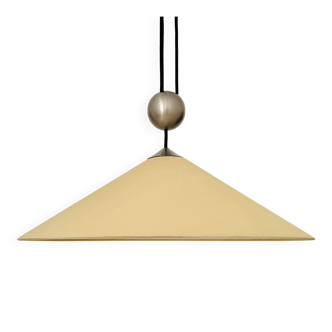 Large Adjustable Pendant Lamp with Counterweight by Florian Schulz