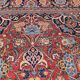 Old Iranian Kashan oriental rug: 1.30 X 2.10