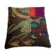 Vintage Turkish Kilim Patchwork Cushion Cover , 40 x 40 cm