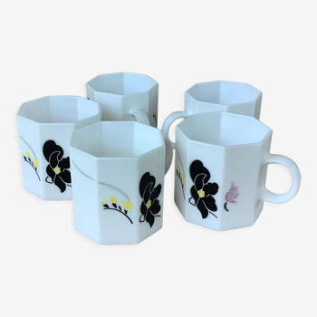 Arcopal cups Anaïs France white octime