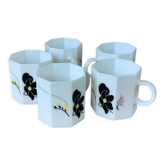 Arcopal cups Anaïs France white octime