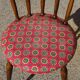 Chaises vintage, pieds compas, les 2