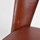 Pair of chairs in chrome and skaï, circa 1960