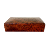 Solid cedar magnifying glass box