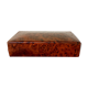Solid cedar magnifying glass box
