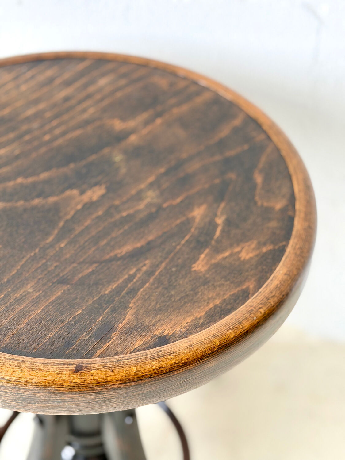 Fischel Bentwood Swivel Stool, 1930’