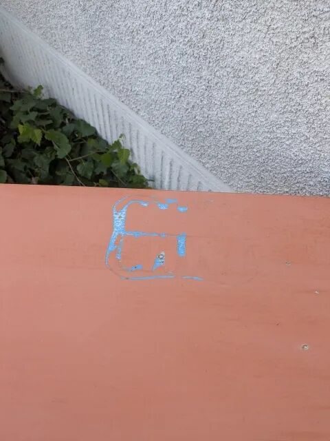 Child's desk and its chair