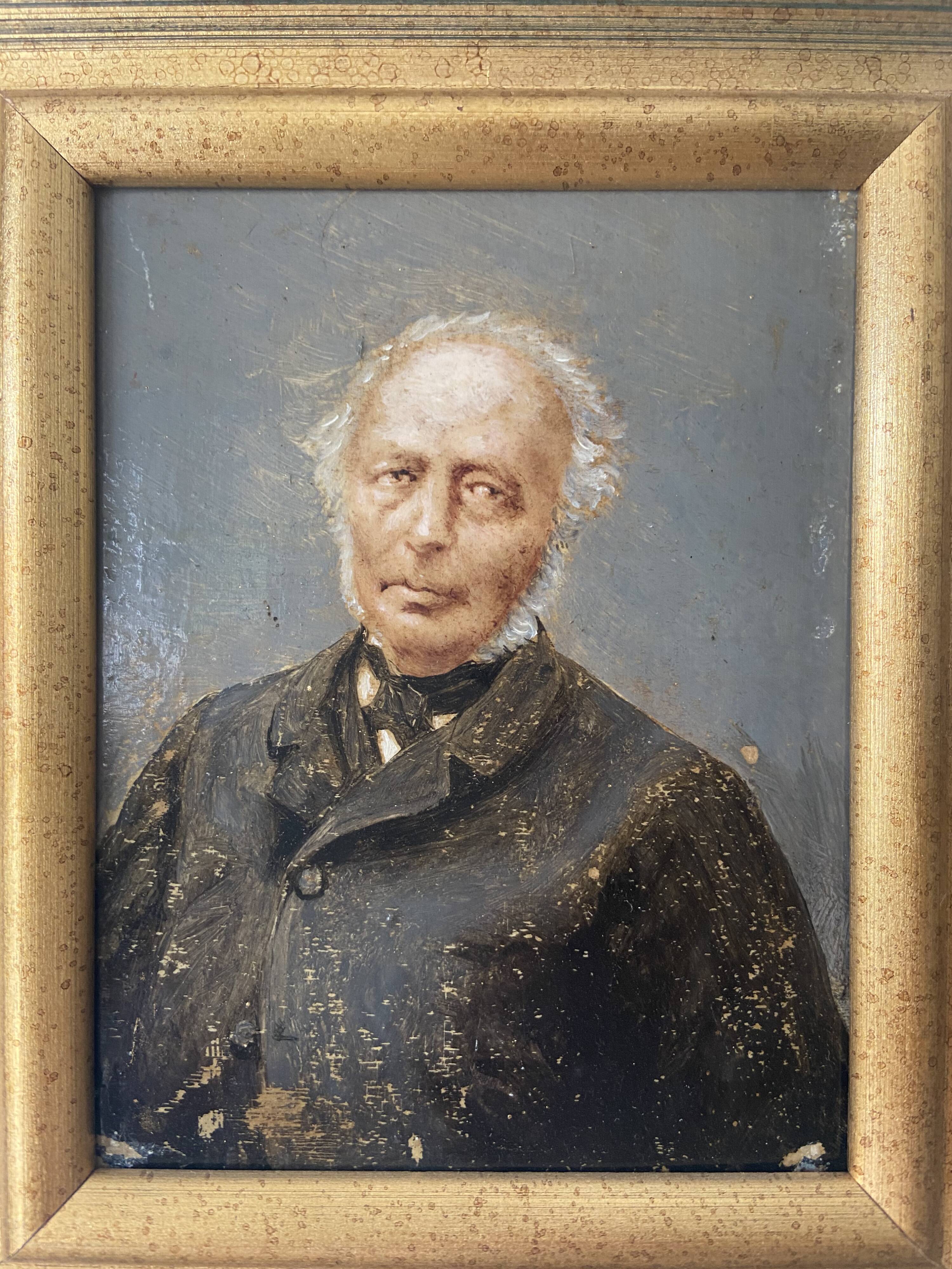 2 oil portraits, notable