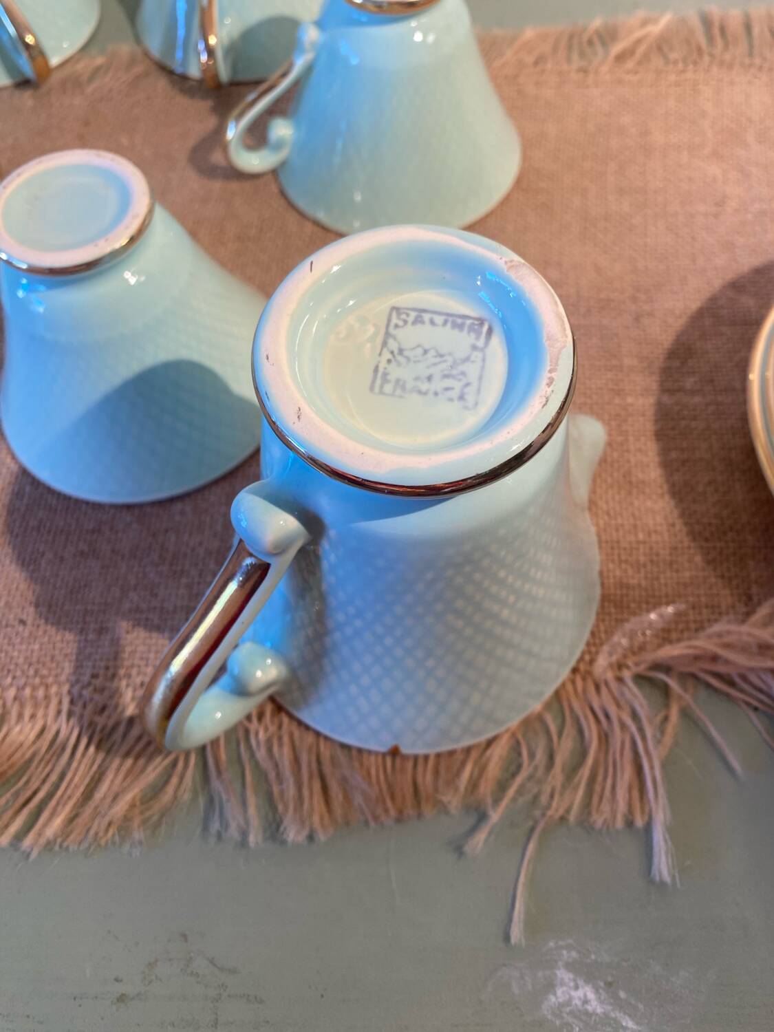 Vintage Salins coffee service