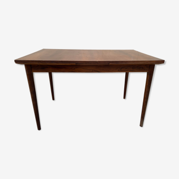 Scandinavian table with teak extensions house Lübke 1960