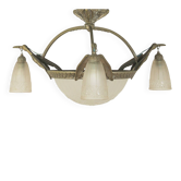1920s Art Deco ceiling light