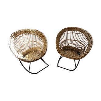 Paire de rocking-chair