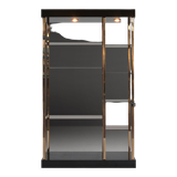 Hollywood regency style wall unit from Belgochrom, 1970s