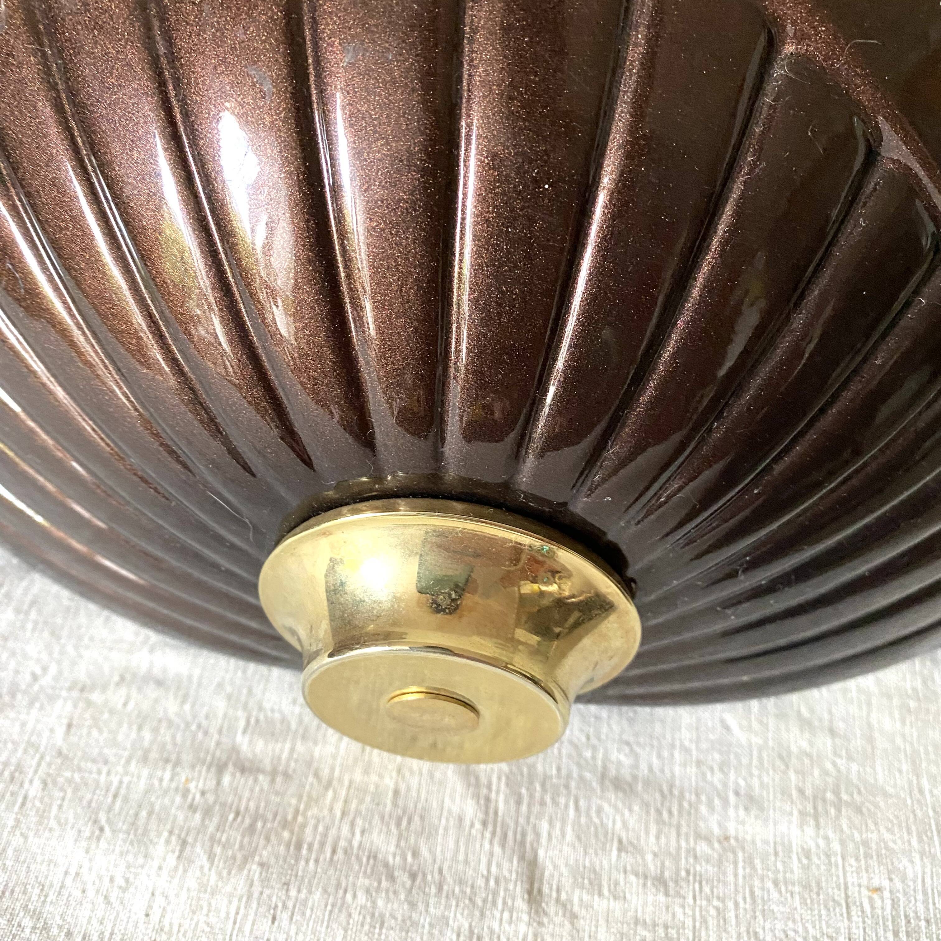Robert de Schuytener vintage ceramic wall lights