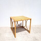 Rattan coffee table 50x50cm