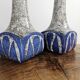 Set of 2 tall Persia glaze table lamps by Marianne Starck for Andersen, 1960s