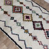 Handmade wool Berber rug 258x164 cm