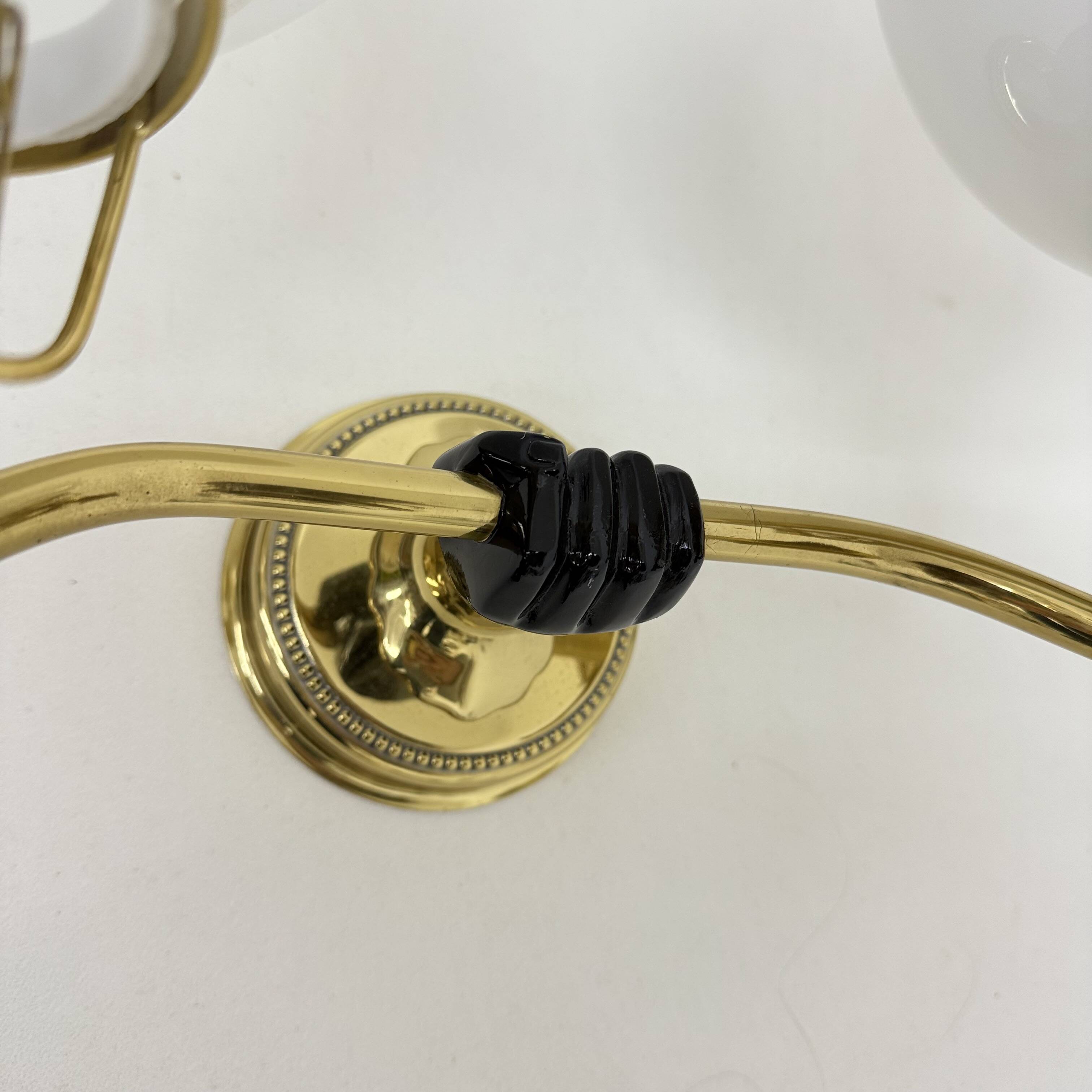 Brass Sconces by Vereinigte Werkstätten München 1970s