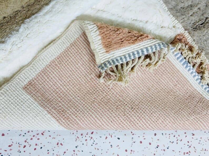 Handmade Beni Mrirt rug - Moroccan Berber wool rug