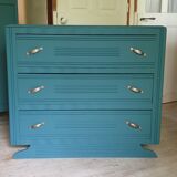 Art Deco blue dresser