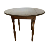 Small natural wood mastery table Two 19th century felling