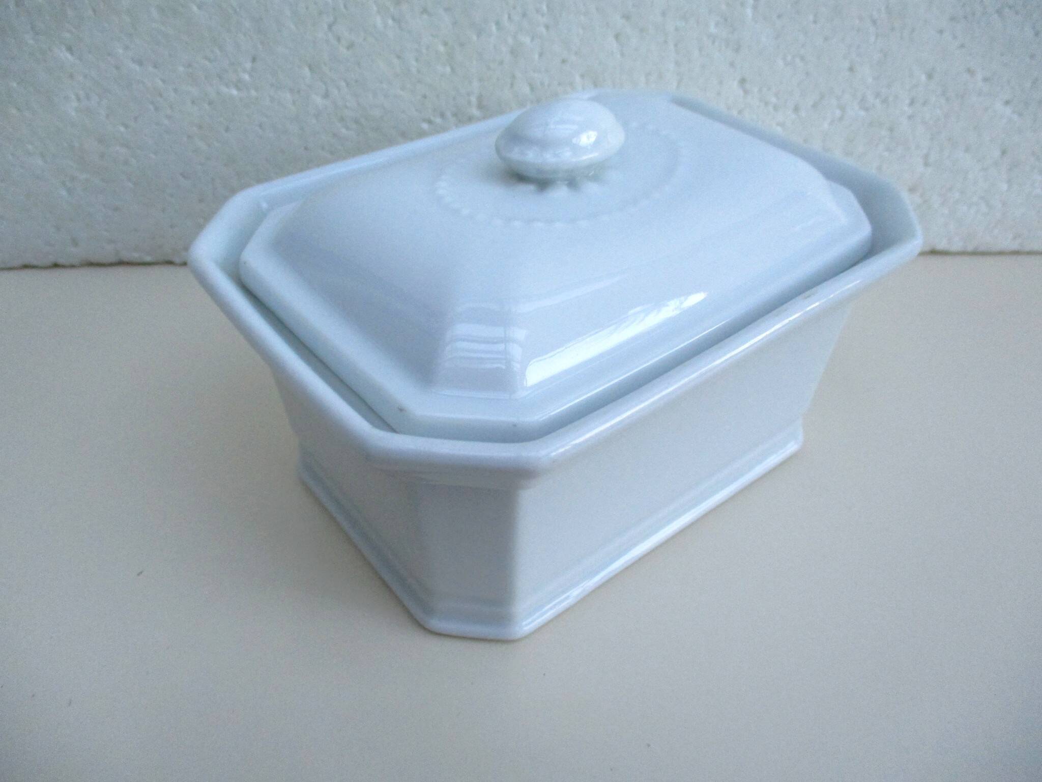Terrine en porcelaine à feu apilco