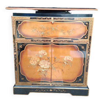 Cabinet laqué chinois vintage