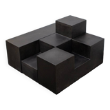 Tables Basses Gli Scacchi par Mario Bellini pour C&b Italia, 1971, Set de 3