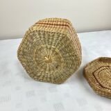 Vintage wicker box/basket