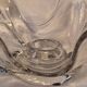 Crystal candlestick from Bayel, flower petal shape A559