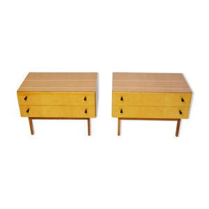 Paire de tables de chevet