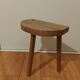 Vintage tripod wooden stool