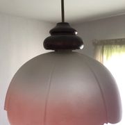 Suspension vintage verre