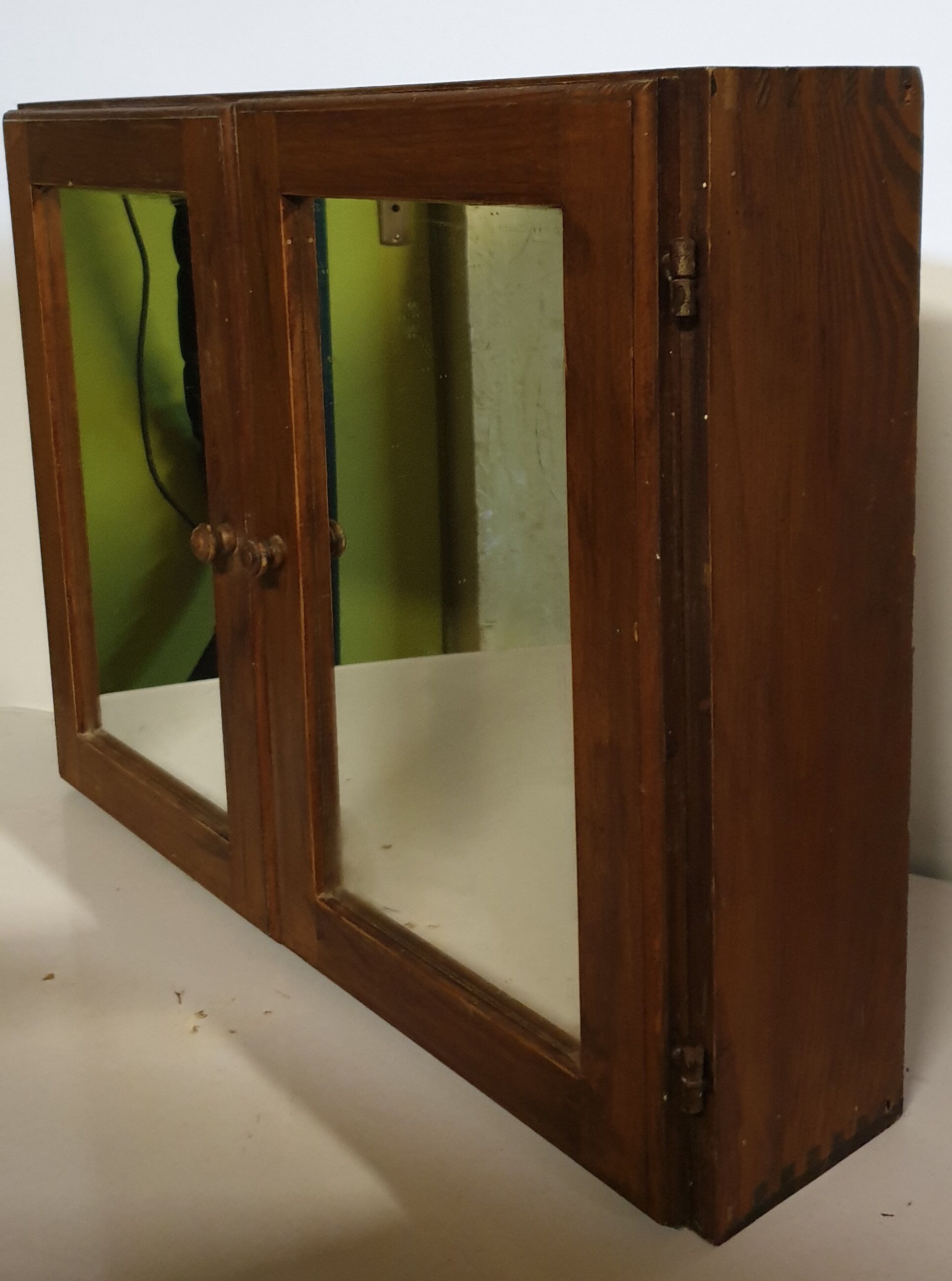 Old toilet cabinet