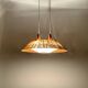 Raffia Bast and Teak Pendant Lamp from Temde