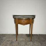 Kidney table transition style, side cabinet small chest of drawers.