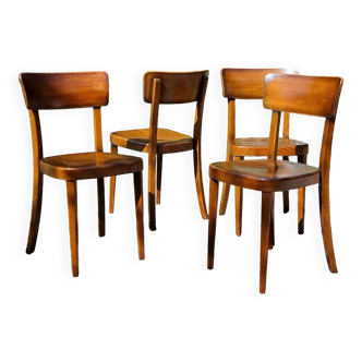 4 “classic” bistro chairs from Horgen-Glarus (Switzerland) 1960s