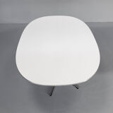 Piet Hein superellipse dining table for Fritz Hansen