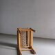Woven seat stool | France | 1960s