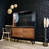 Restored vintage showcase buffet