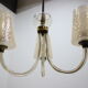 Glass chandelier, 1940´s