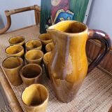 Ceramic orangeade set - 10 mazagrans